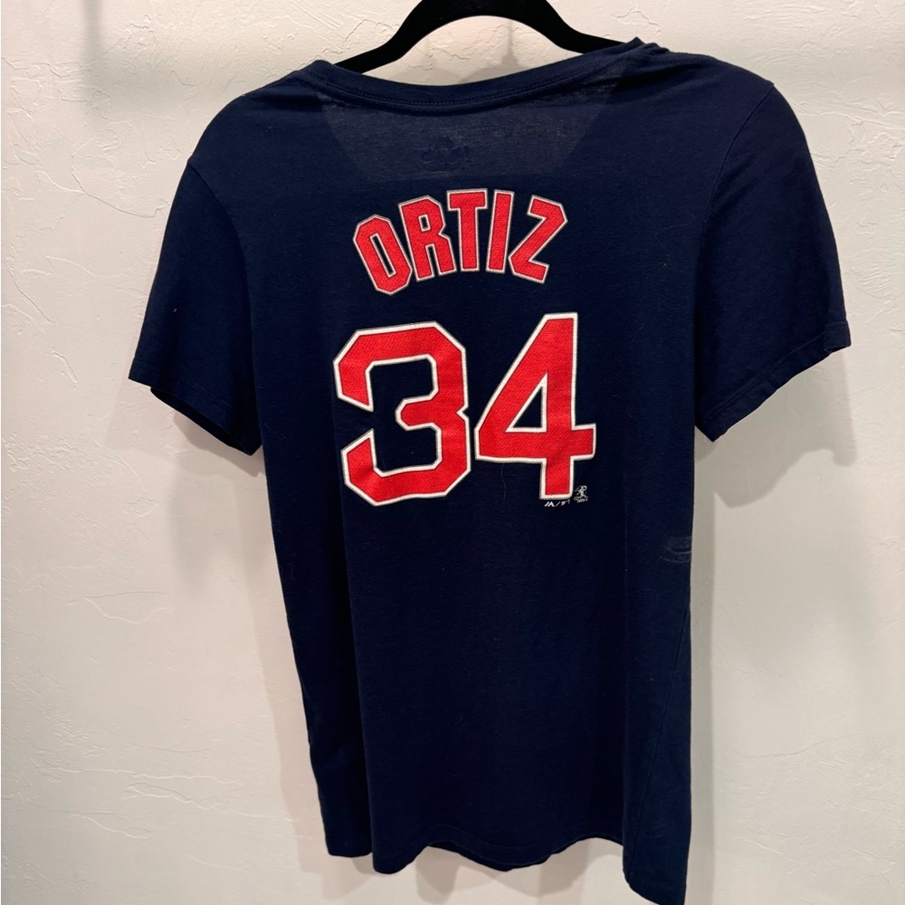 Majestic David Ortiz Boston Red Sox Women’s Fit Shirt